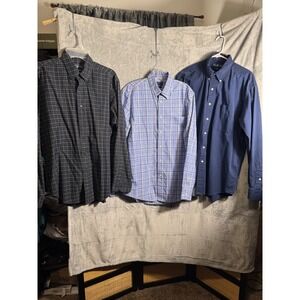 Ralph‎ Lauren Men's Long Sleeve Button Down Shirts bundle of 3 men's size large